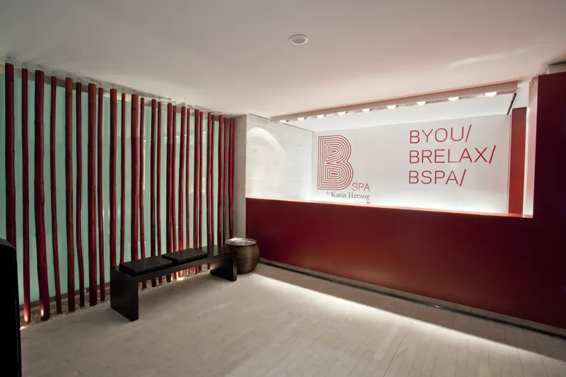 B Spa reception