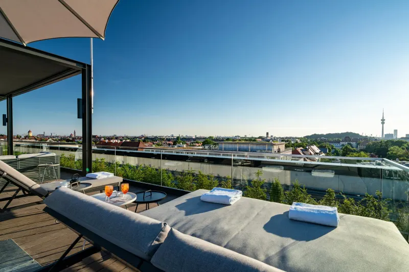 Spa terrace