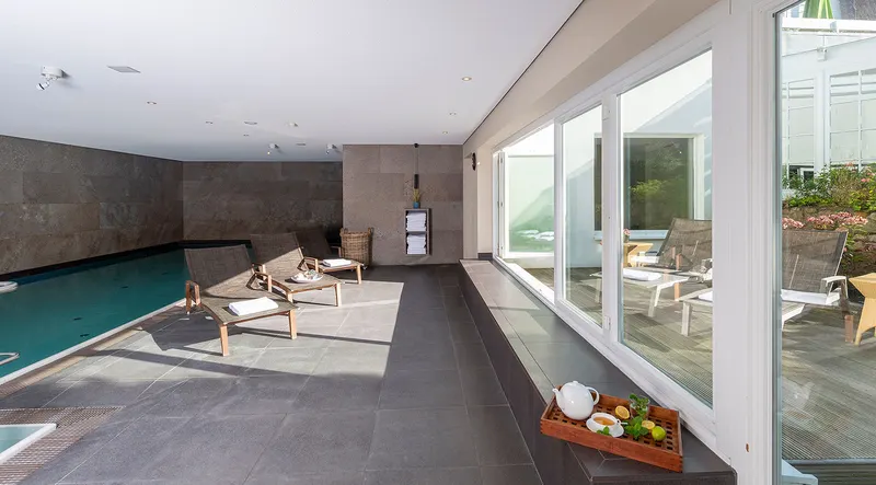 Spa relaxation area