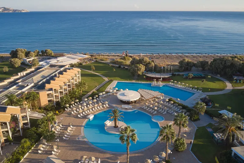 Resort outdoor area