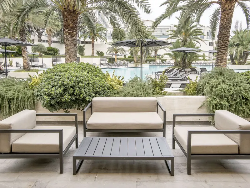 Pool area