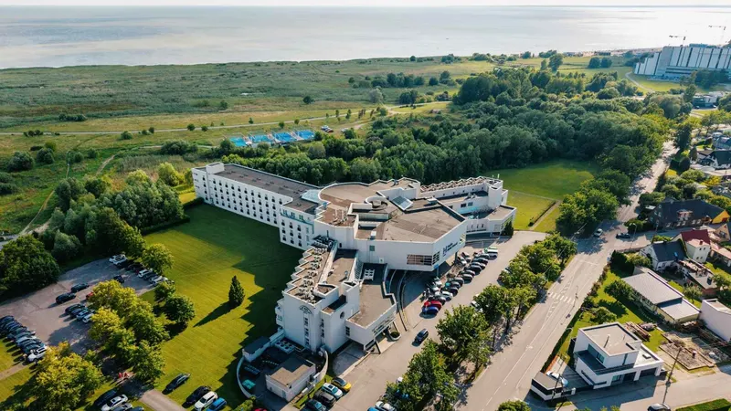 Hotel by the sea
