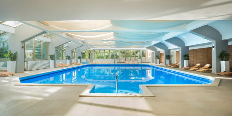 Indoor seawater pool