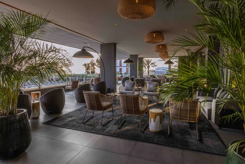 Reception terrace