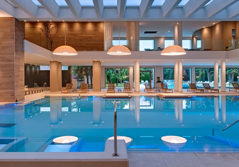 Indoor thermal pool