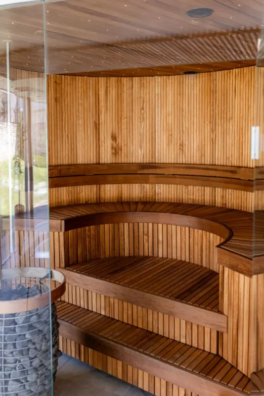 Sauna area