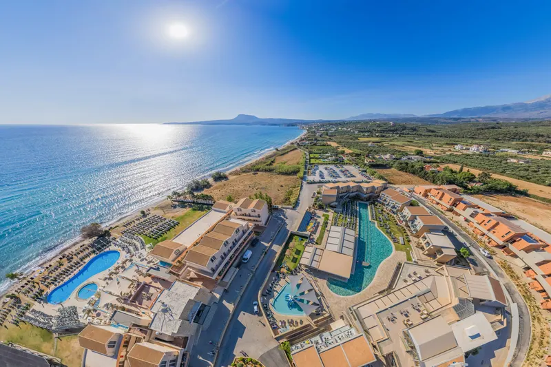 Aerial view of Kiani Beach Resort