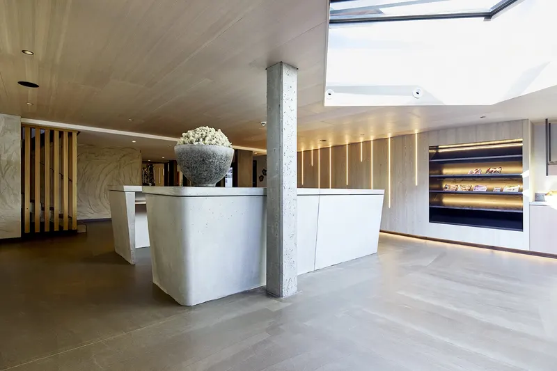 Sauna area