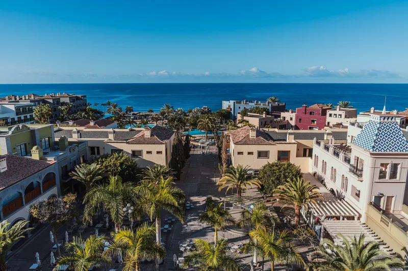 Resort buildings