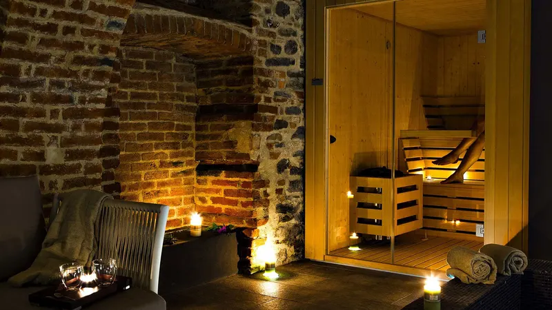 Spa relaxation area