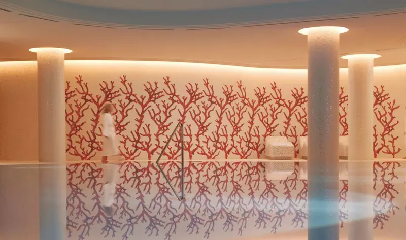 Spa pool detail