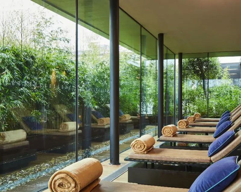 Spa relaxation area