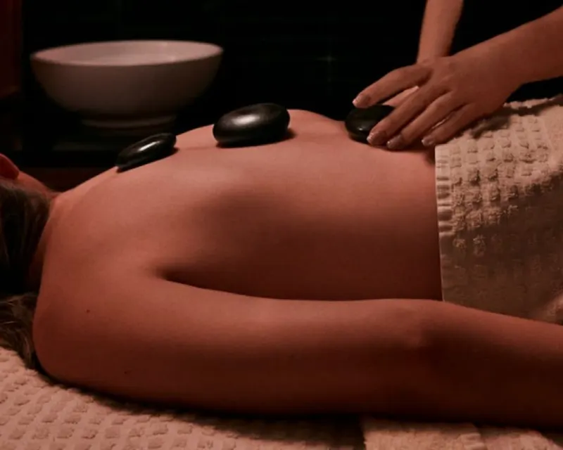 Hot stone treatment