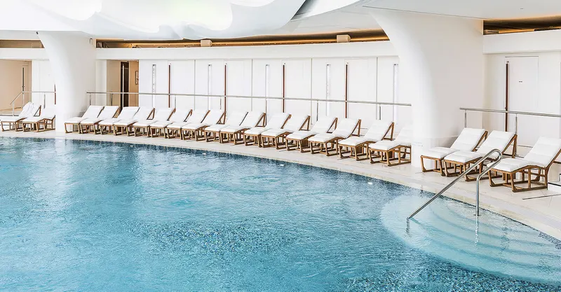 Spa pool area